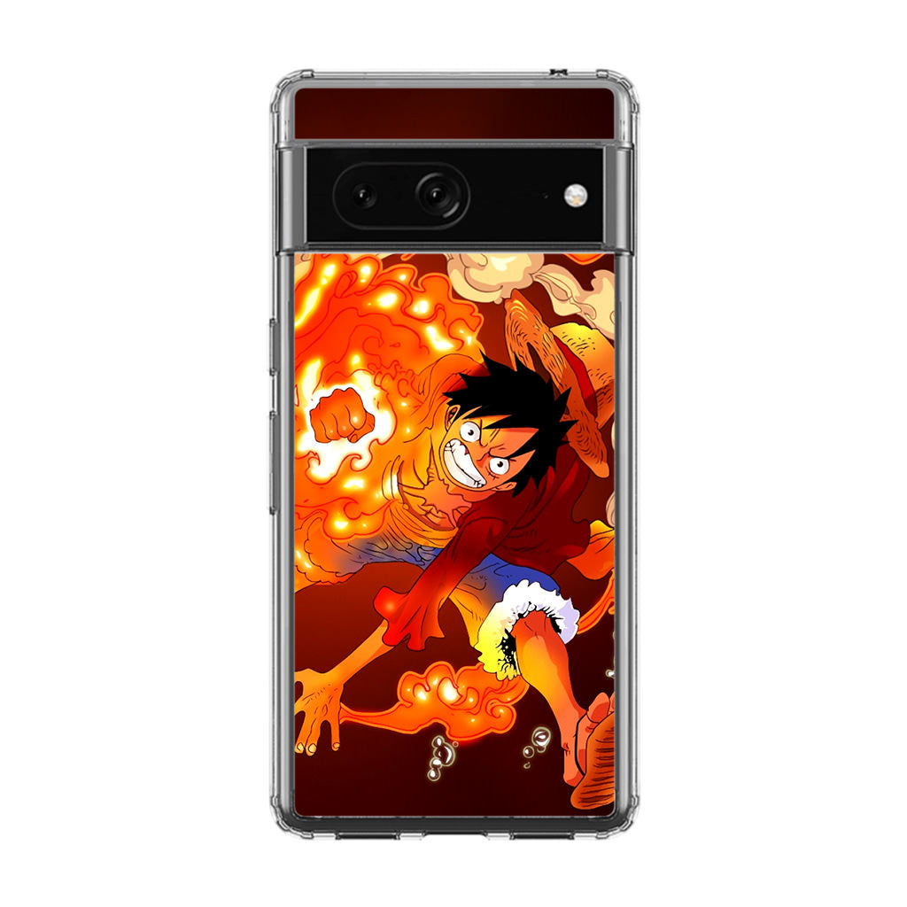 One Piece Luffy Red Hawk Google Pixel 7 Case