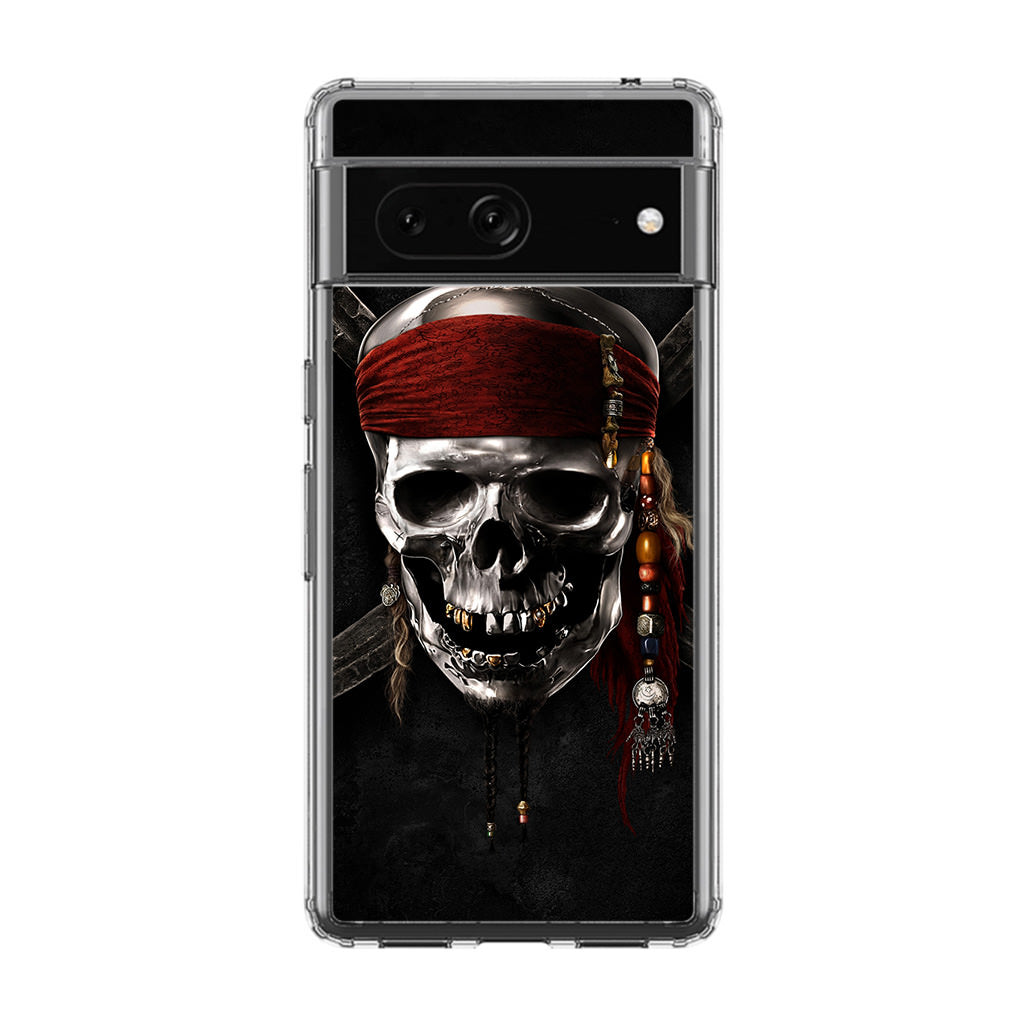 Pirates Of Carribean Skull Google Pixel 7 Case