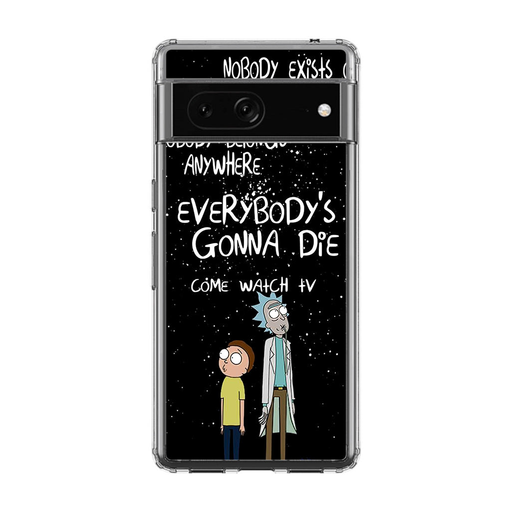 Rick And Morty Quotes Google Pixel 7 Case