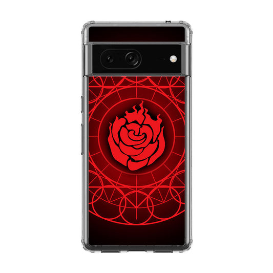 Ruby Rose Symbol RWBY Google Pixel 7a Case