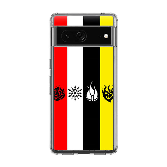 RWBY All Symbols Google Pixel 7 Case