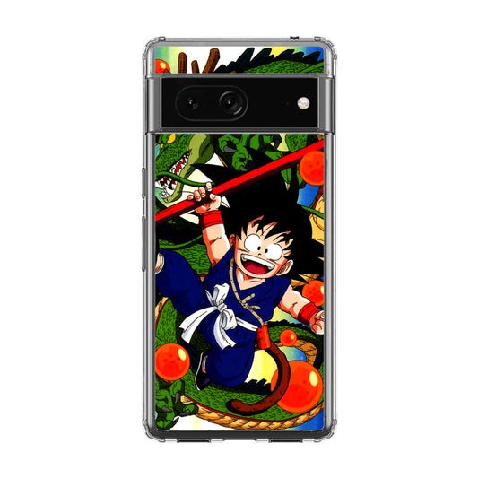 Shenlong And Little Goku Dragon Ball Google Pixel 7 Case