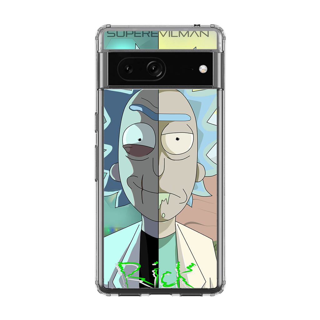 Super Evil Man Rick And Rick Google Pixel 7 Case