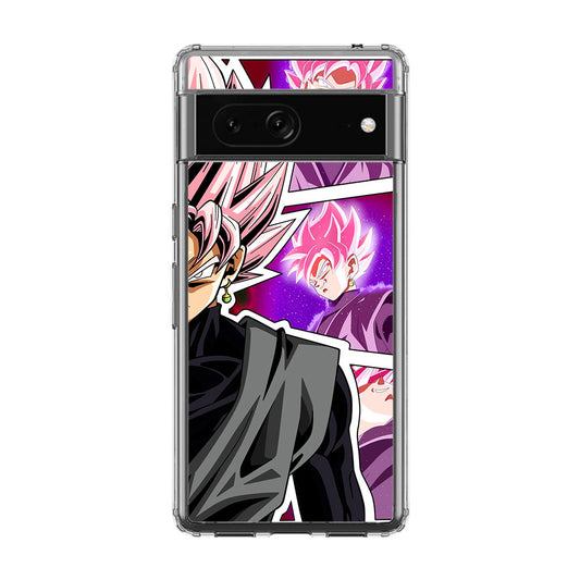 Super Goku Black Rose Collage Google Pixel 7 Case