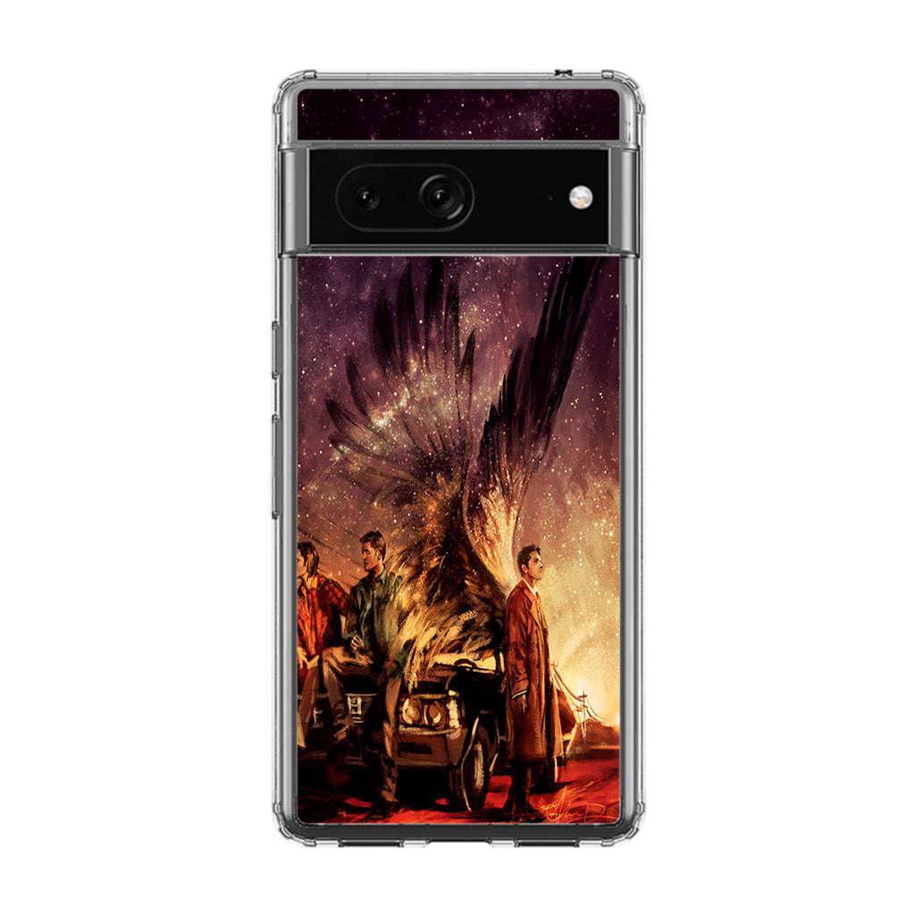 Supernatural Painting Art Google Pixel 7 Case