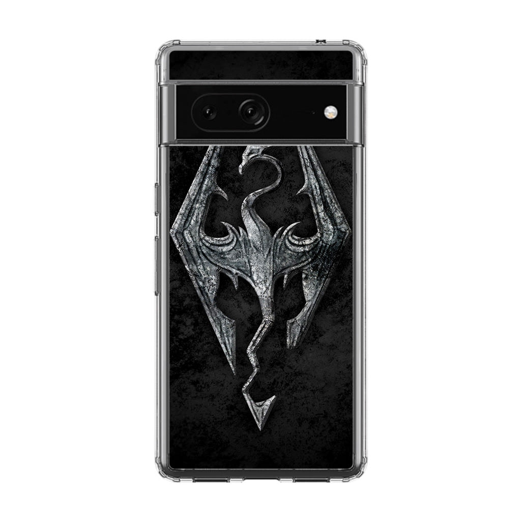 The Elder Scrolls V Skyrim Logo Google Pixel 7 Case