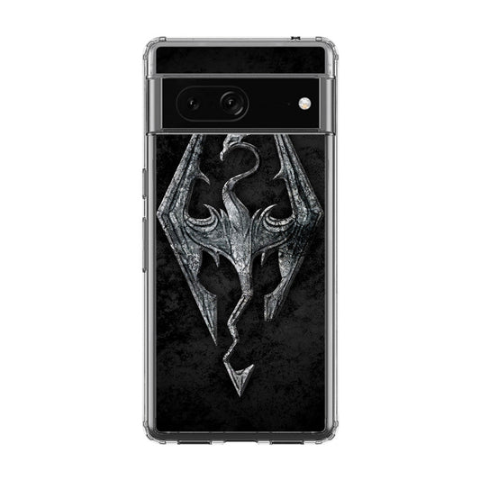 The Elder Scrolls V Skyrim Logo Google Pixel 7a Case