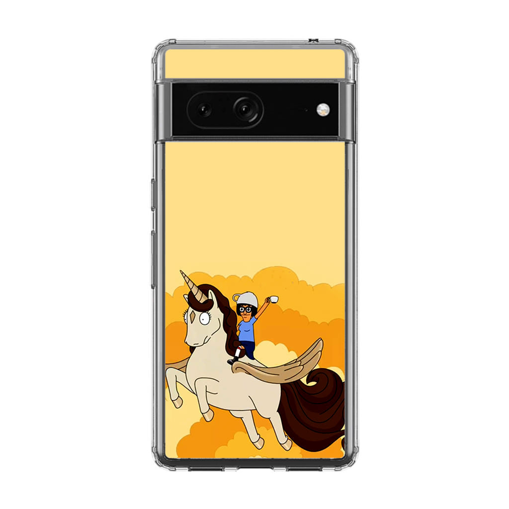 Tina Belcher And Unicorn Google Pixel 7 Case