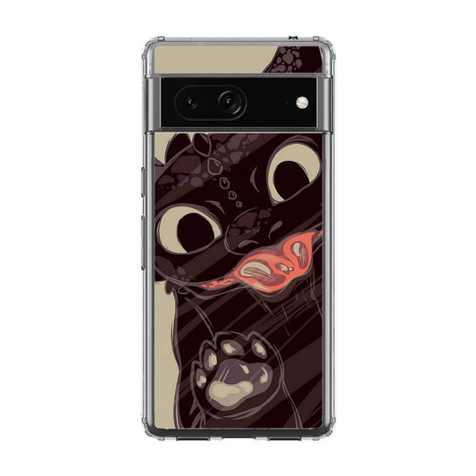 Toothless Dragon Art Google Pixel 7a Case