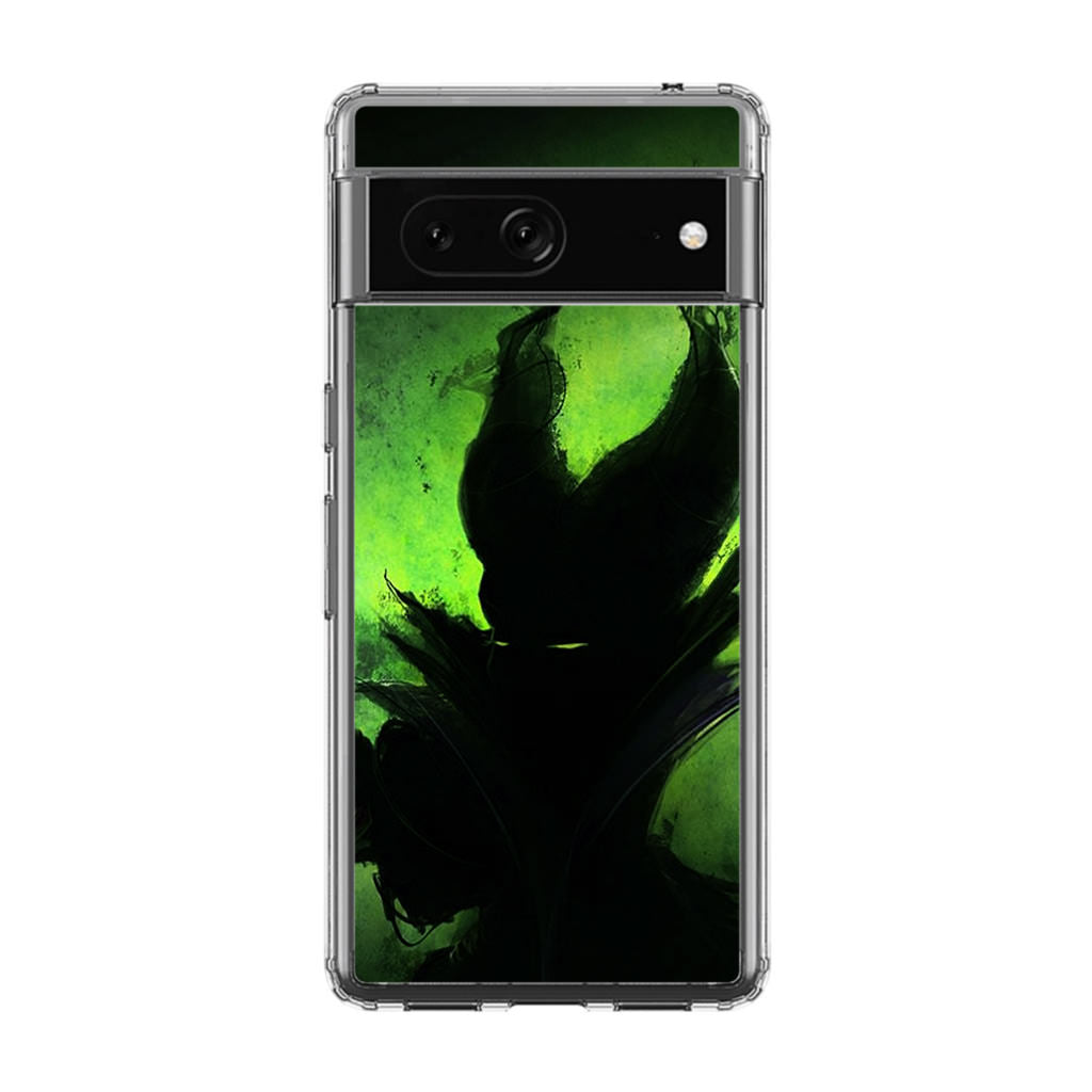 Villains Maleficent Silhouette Google Pixel 7 Case