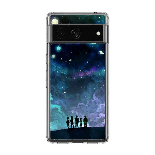 Voltron In Space Nebula Google Pixel 7 Case