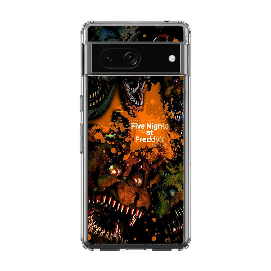 Five Nights at Freddy's Scary Google Pixel 7 Case