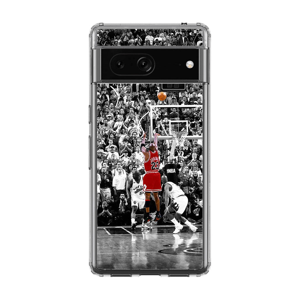 Michael Jordan Epic Shoot Google Pixel 7a Case