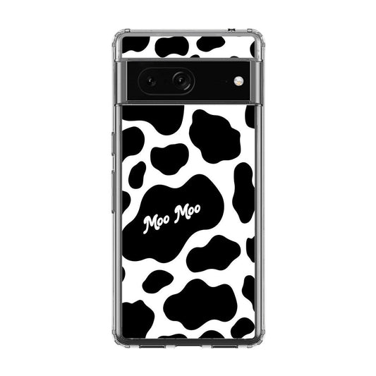 Moo Moo Pattern Google Pixel 7 Case