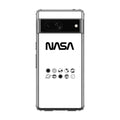 NASA Minimalist White Google Pixel 7a Case