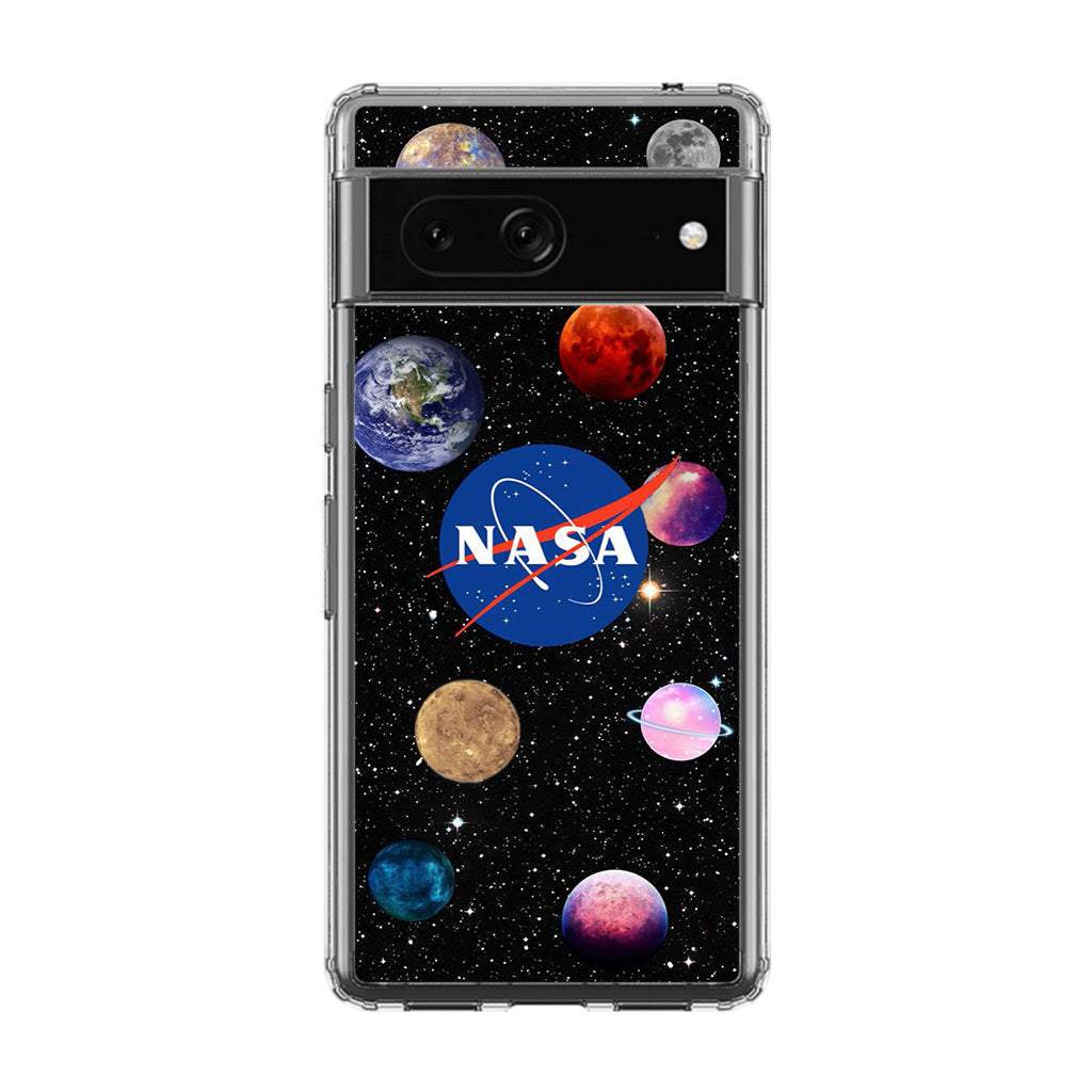 NASA Planets Google Pixel 7 Case