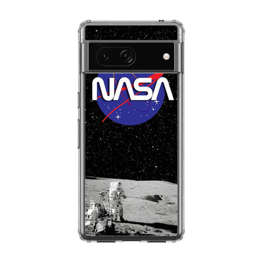NASA To The Moon Google Pixel 7a Case
