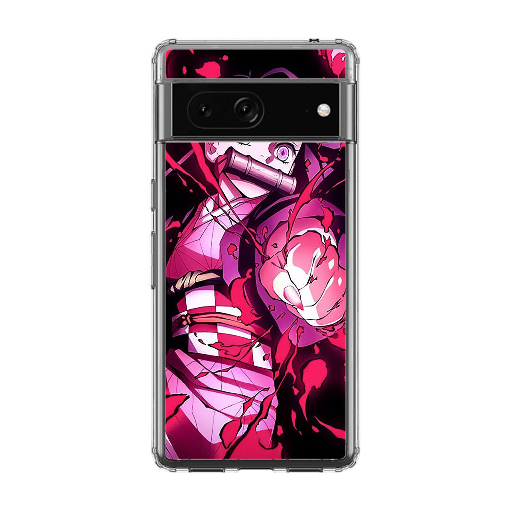 Nezuko Blood Demon Art Google Pixel 7 Case