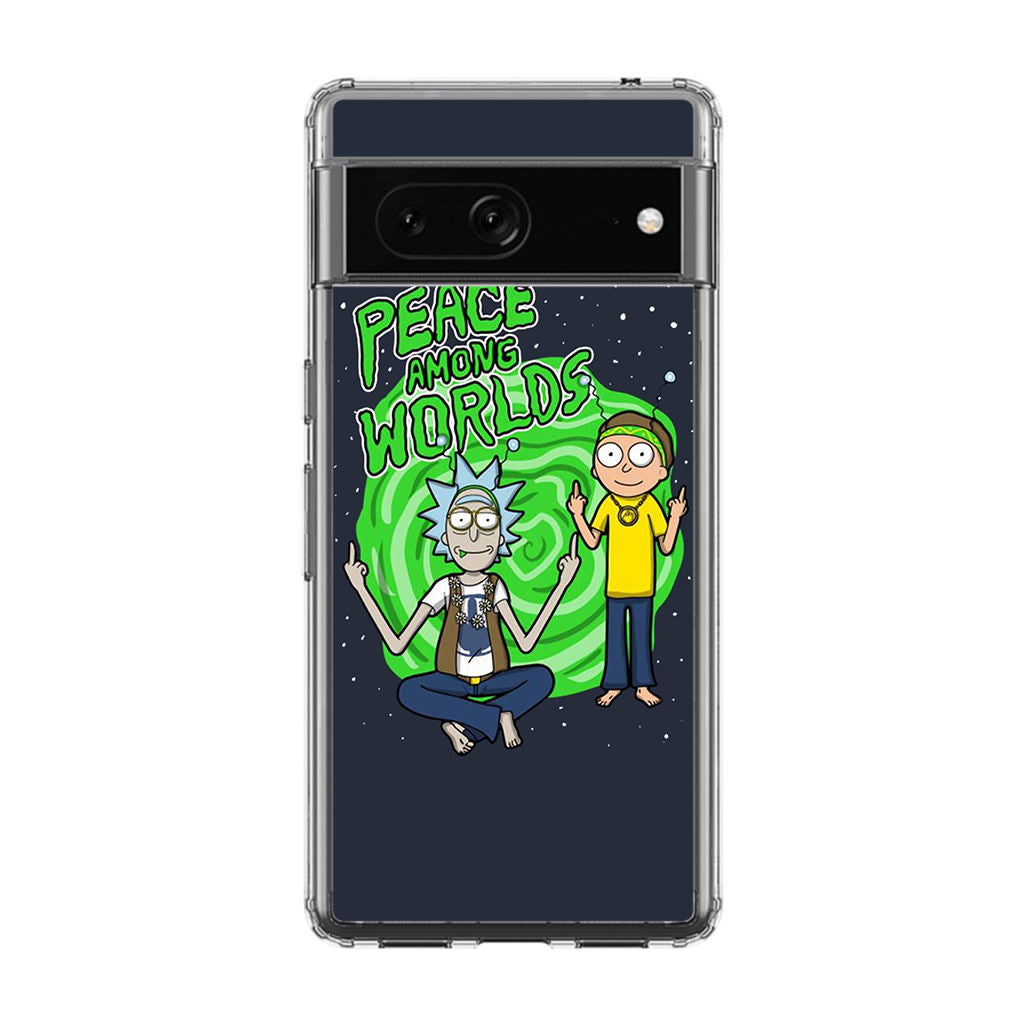 Rick And Morty Peace Among Worlds Google Pixel 7 Case