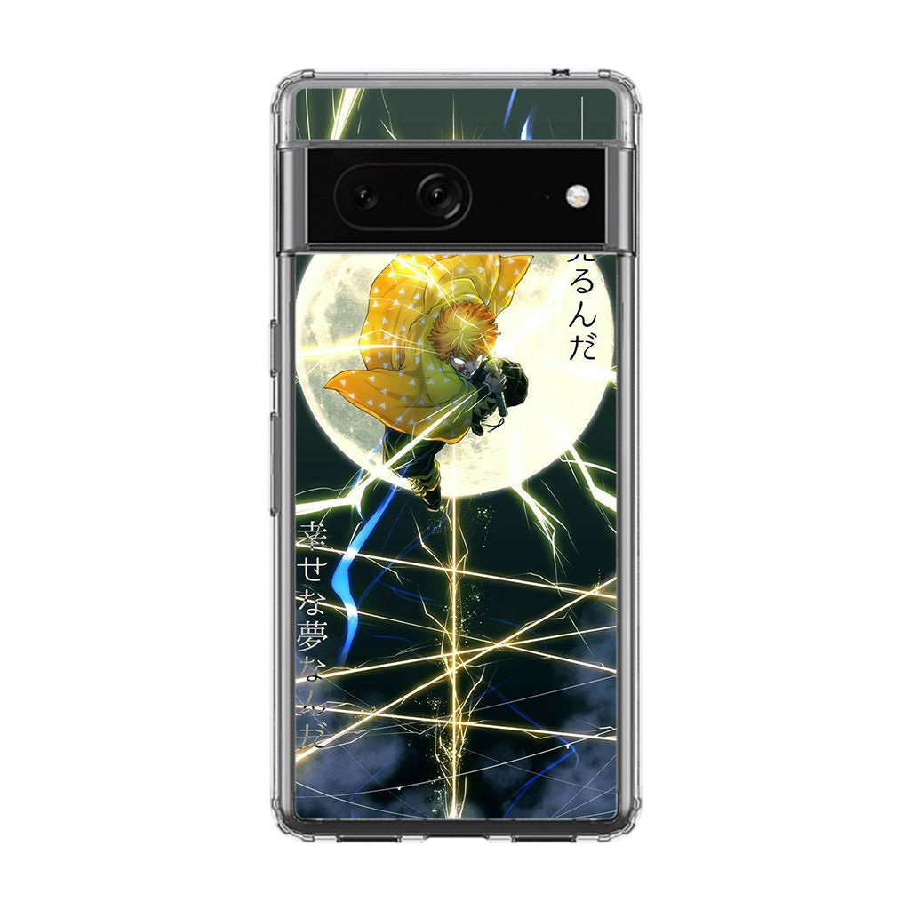 Zenitsu Demon Slayer Google Pixel 7 Case