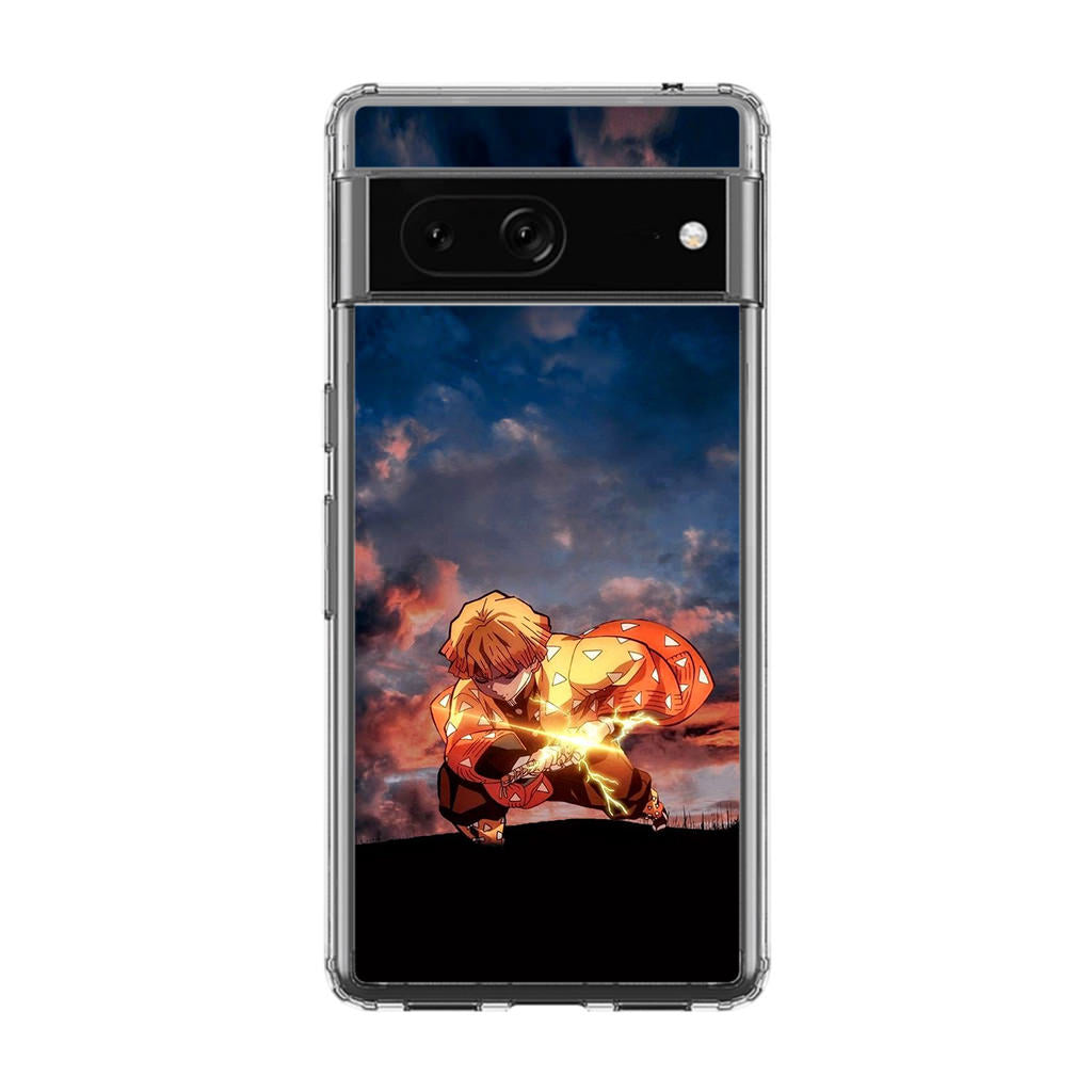 Zenitsu Thunder Breath Google Pixel 7 Case