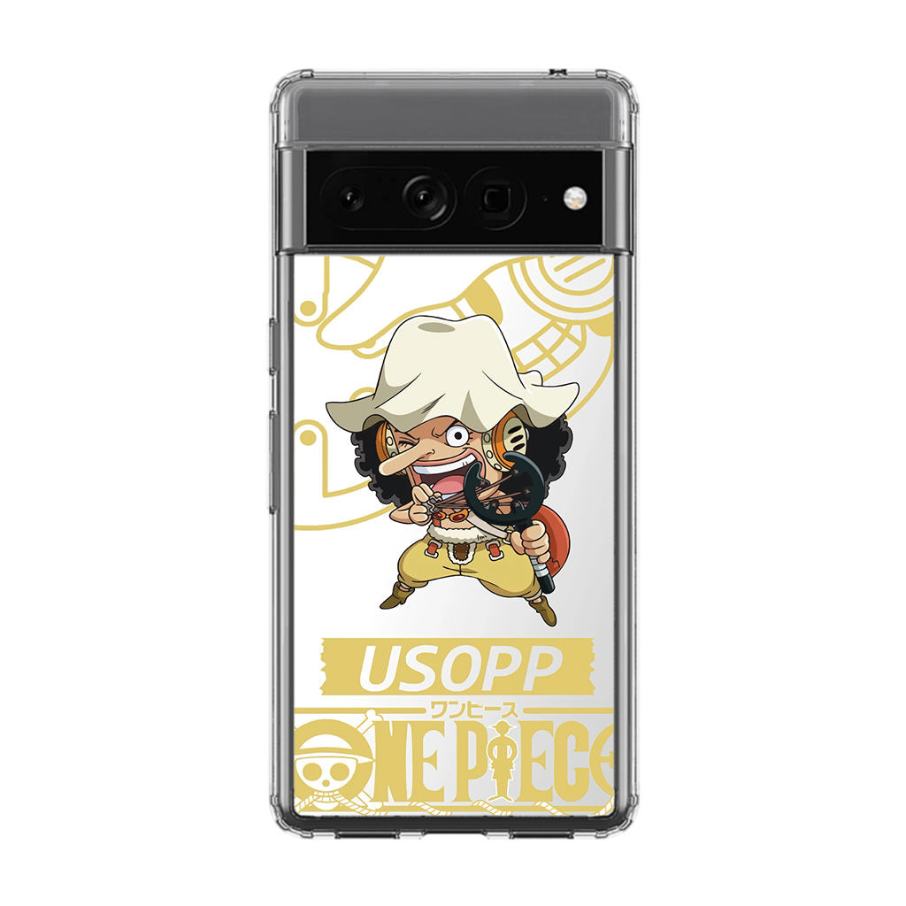 Chibi Usopp Google Pixel 7 Pro Case