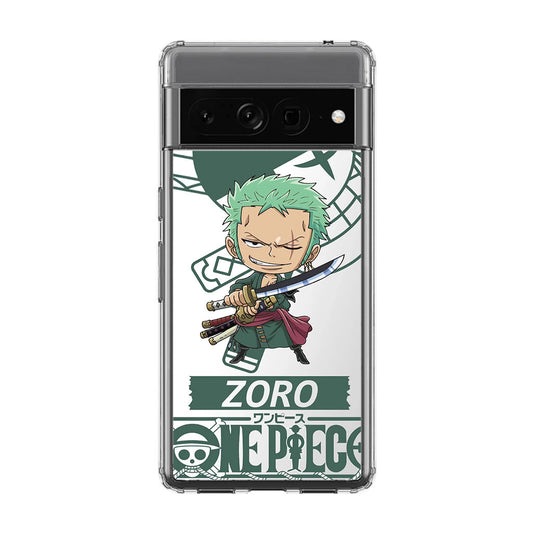 Chibi Zoro Google Pixel 7 Pro Case