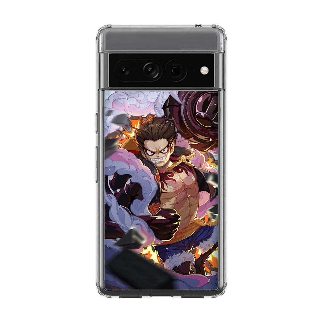 Luffy Gear 4 Kong Gun Google Pixel 7 Pro Case