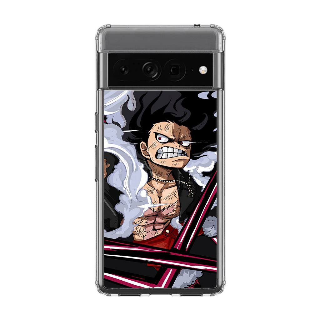 Luffy Snake Man Culverin Art Google Pixel 7 Pro Case