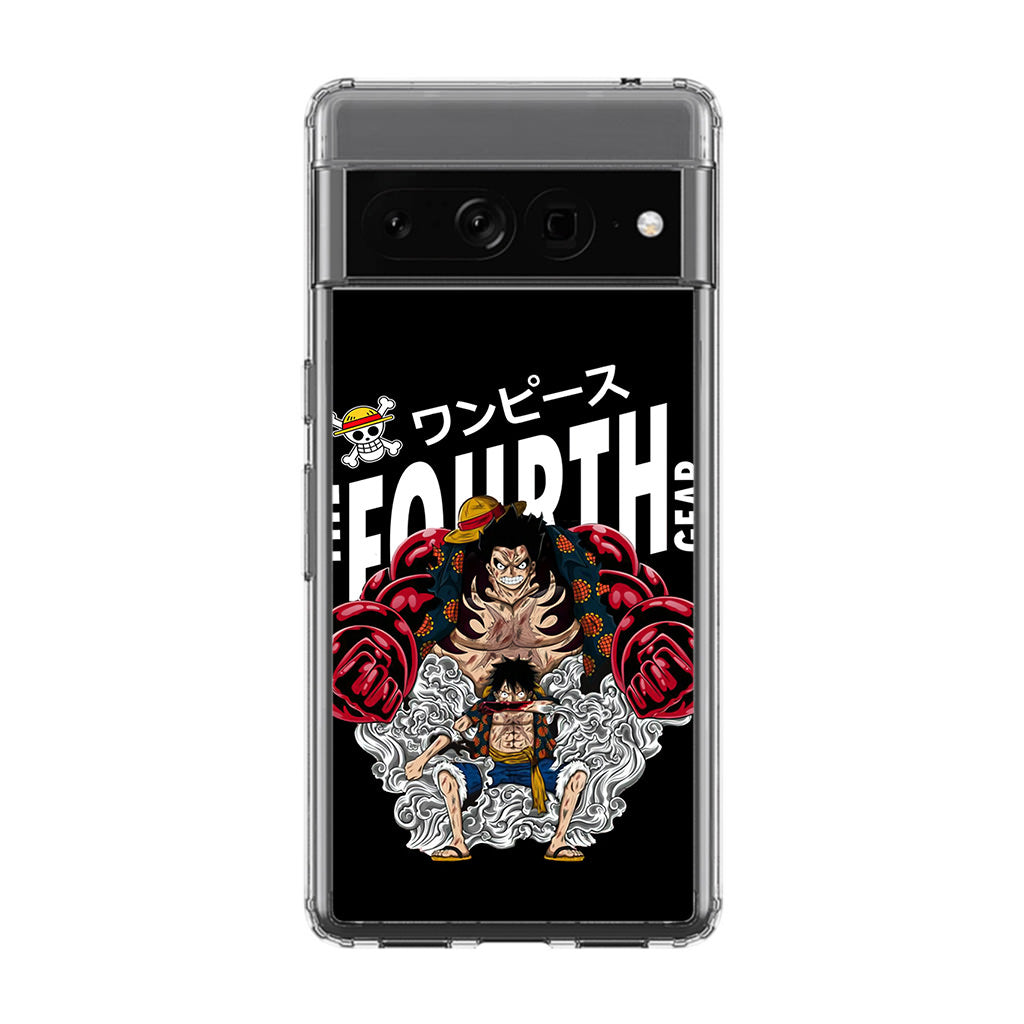 Luffy The Fourth Gear Black Google Pixel 7 Pro Case