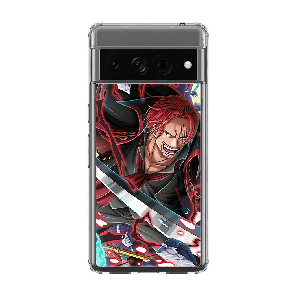 Red Hair Shanks Google Pixel 7 Pro Case