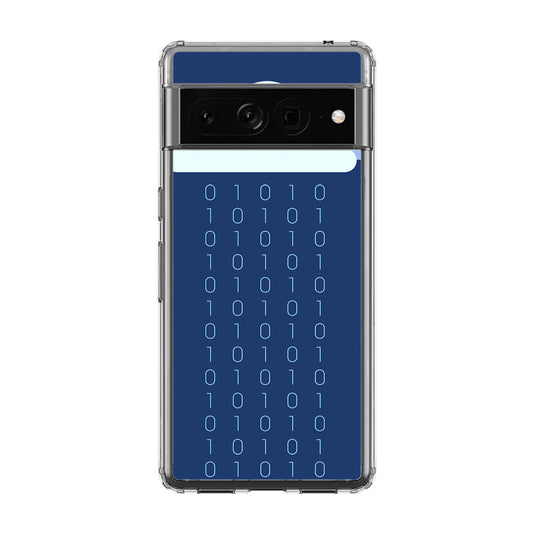 Abstract Binary Minimalist Google Pixel 7 Pro Case