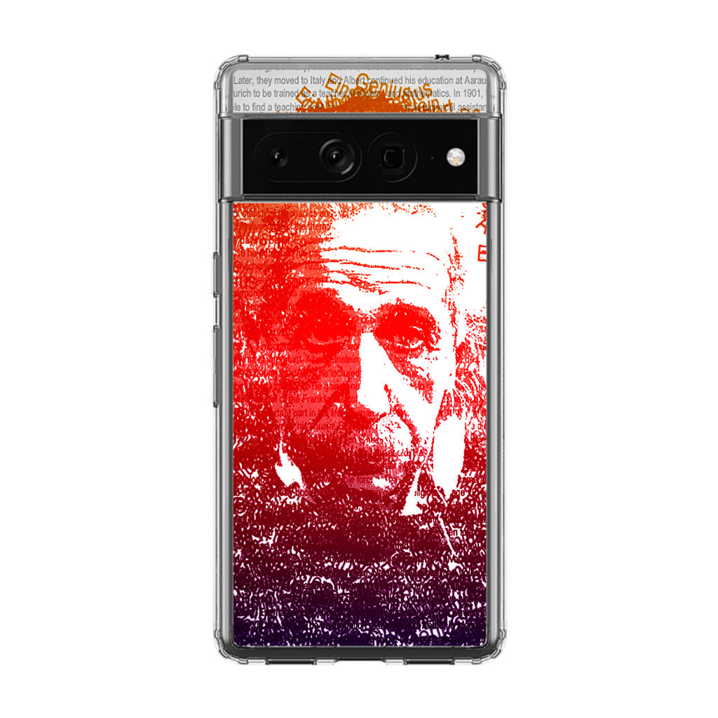 Albert Einstein Art Google Pixel 7 Pro Case