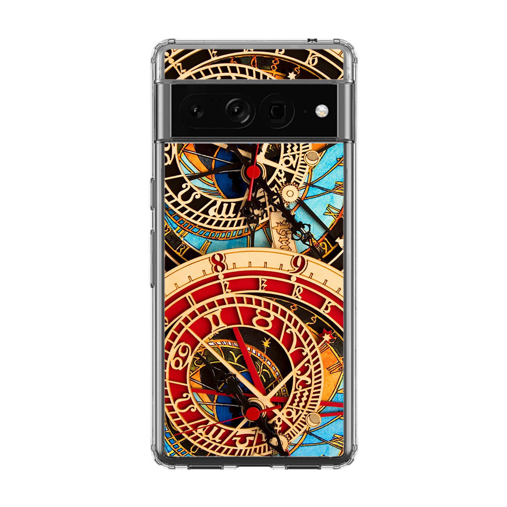 Astronomical Clock Google Pixel 7 Pro Case