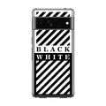 Black White Stripes Google Pixel 7 Pro Case