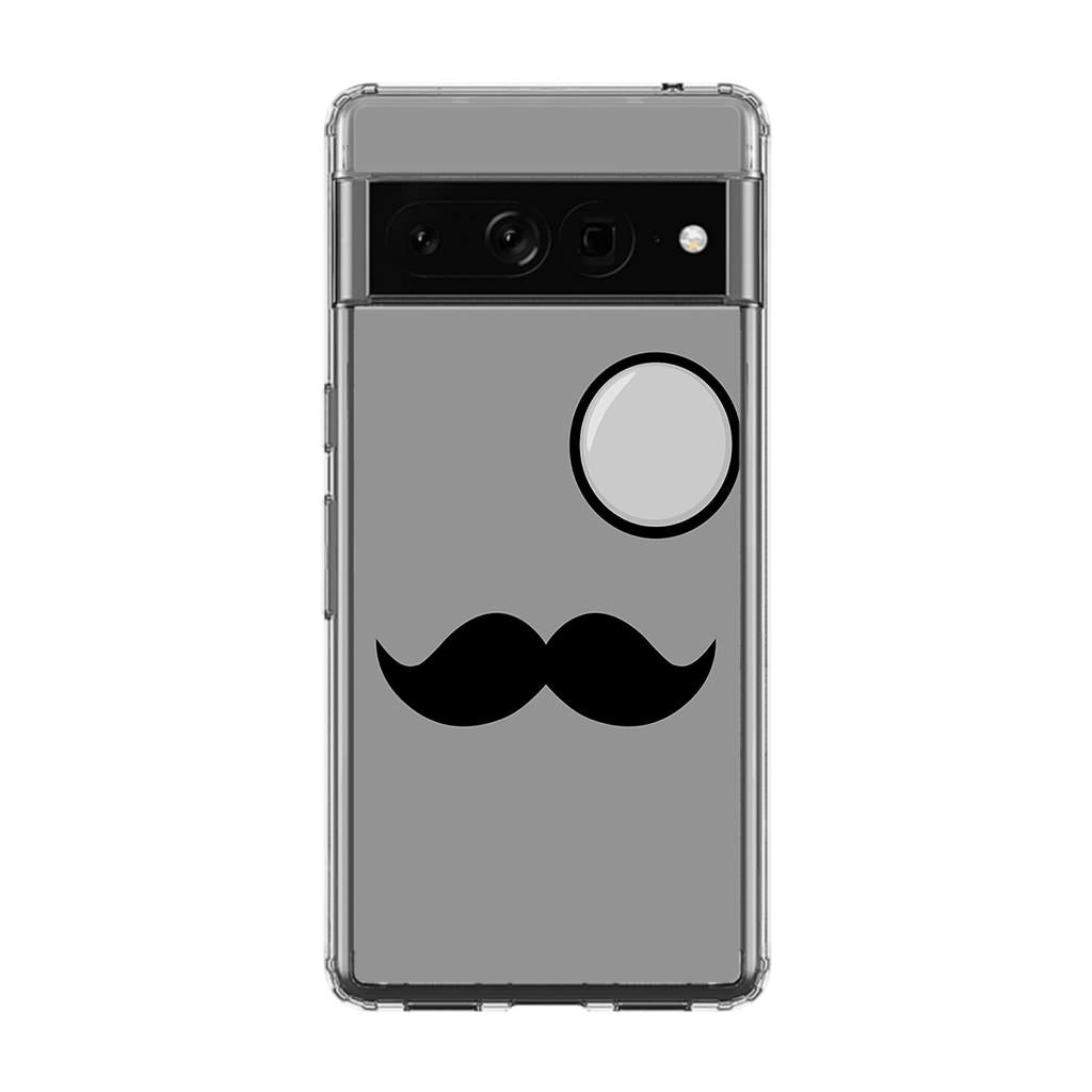 Classy Mustache Google Pixel 7 Pro Case