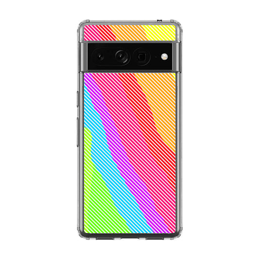 Colorful Stripes Google Pixel 7 Pro Case