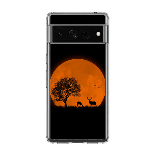 Deer Silhouette Google Pixel 7 Pro Case