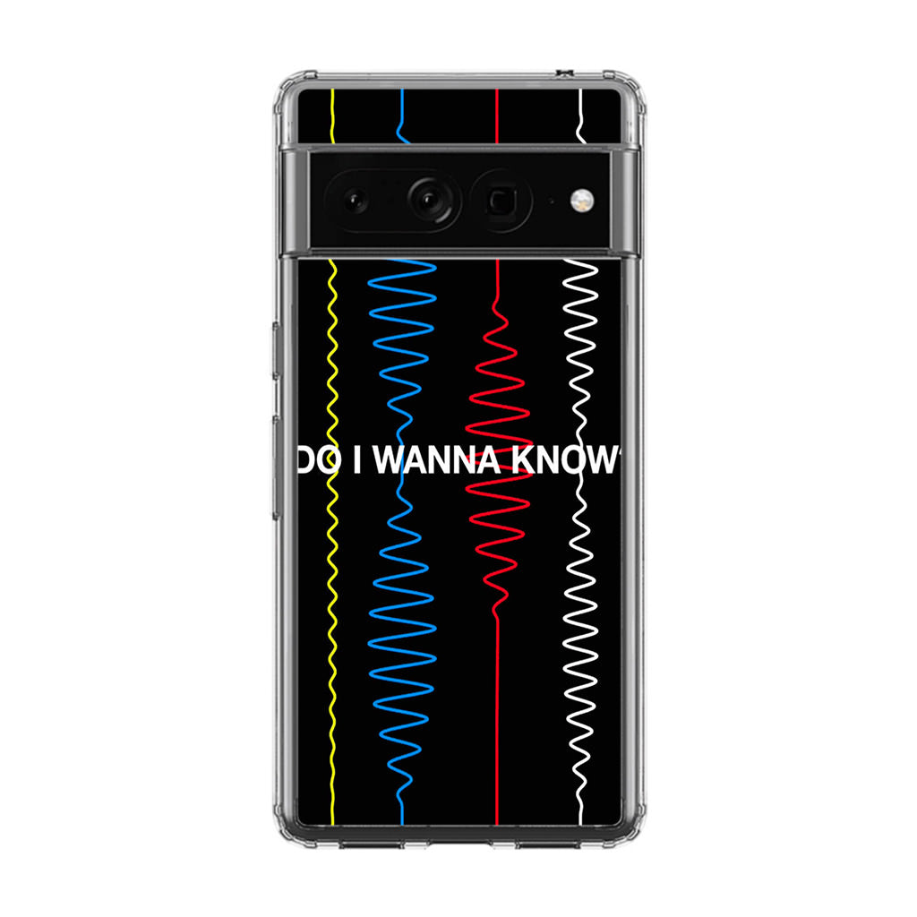 Do I Wanna Know Four Strings Google Pixel 7 Pro Case