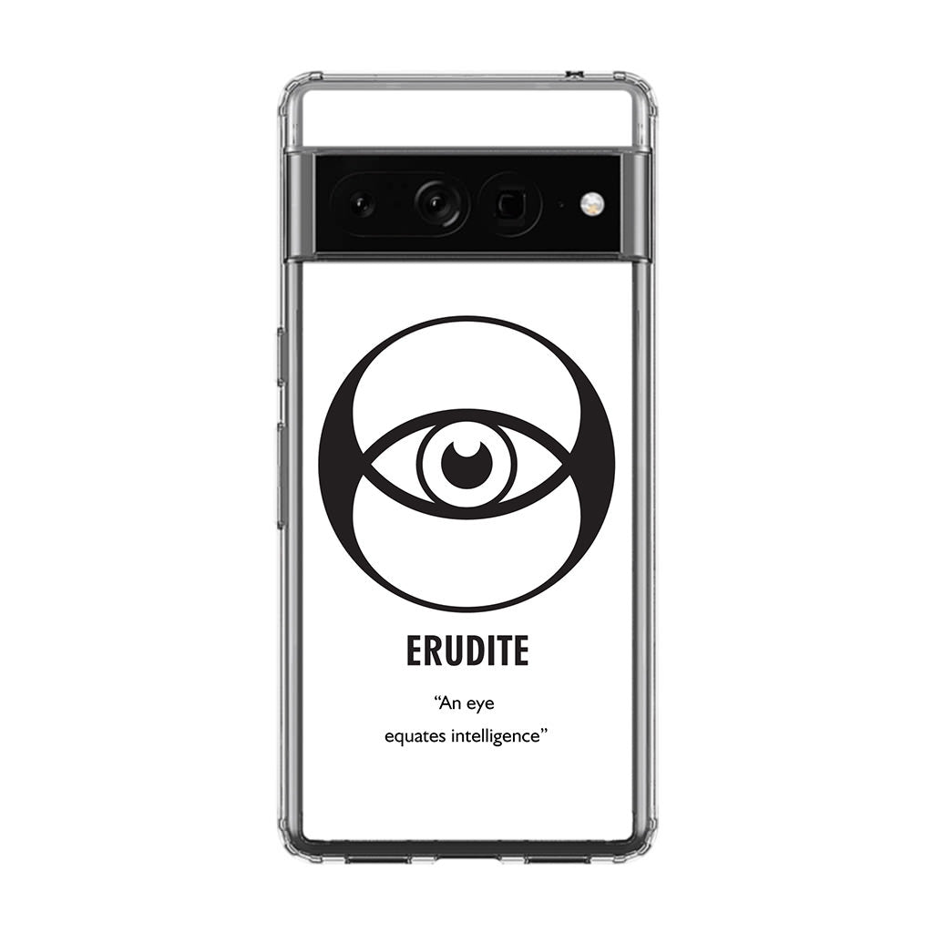 Erudite Divergent Faction Google Pixel 7 Pro Case