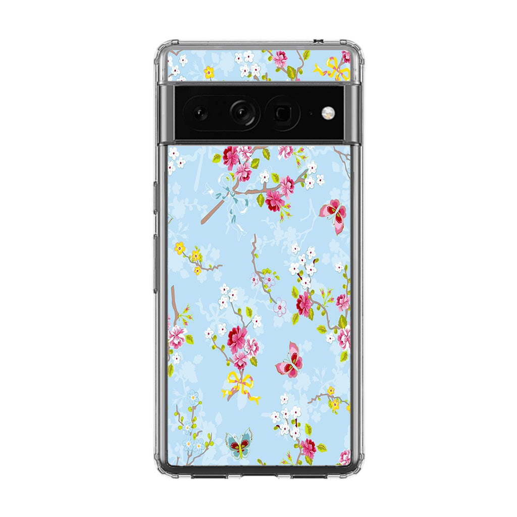 Floral Summer Wind Google Pixel 7 Pro Case