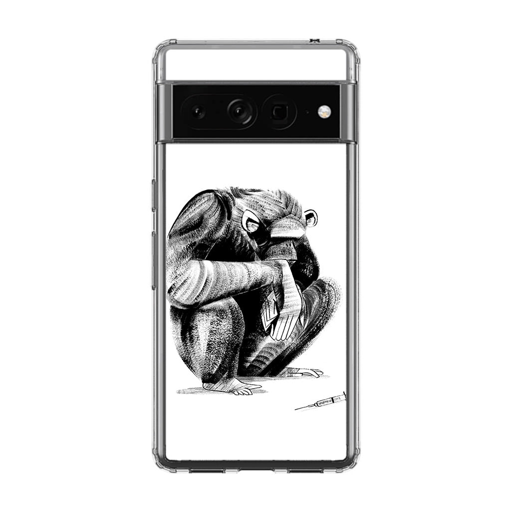 Guinea Chimp Google Pixel 7 Pro Case