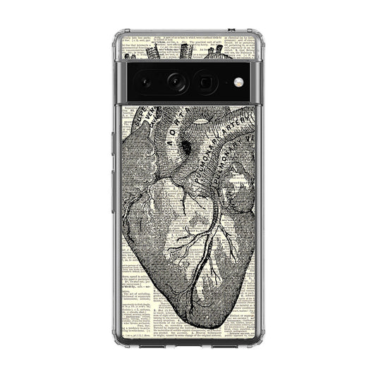 Heart Book Art Google Pixel 7 Pro Case