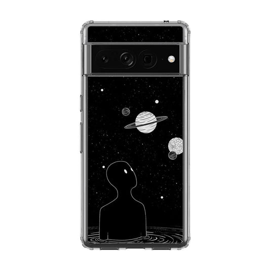 Hello Saturn Google Pixel 7 Pro Case