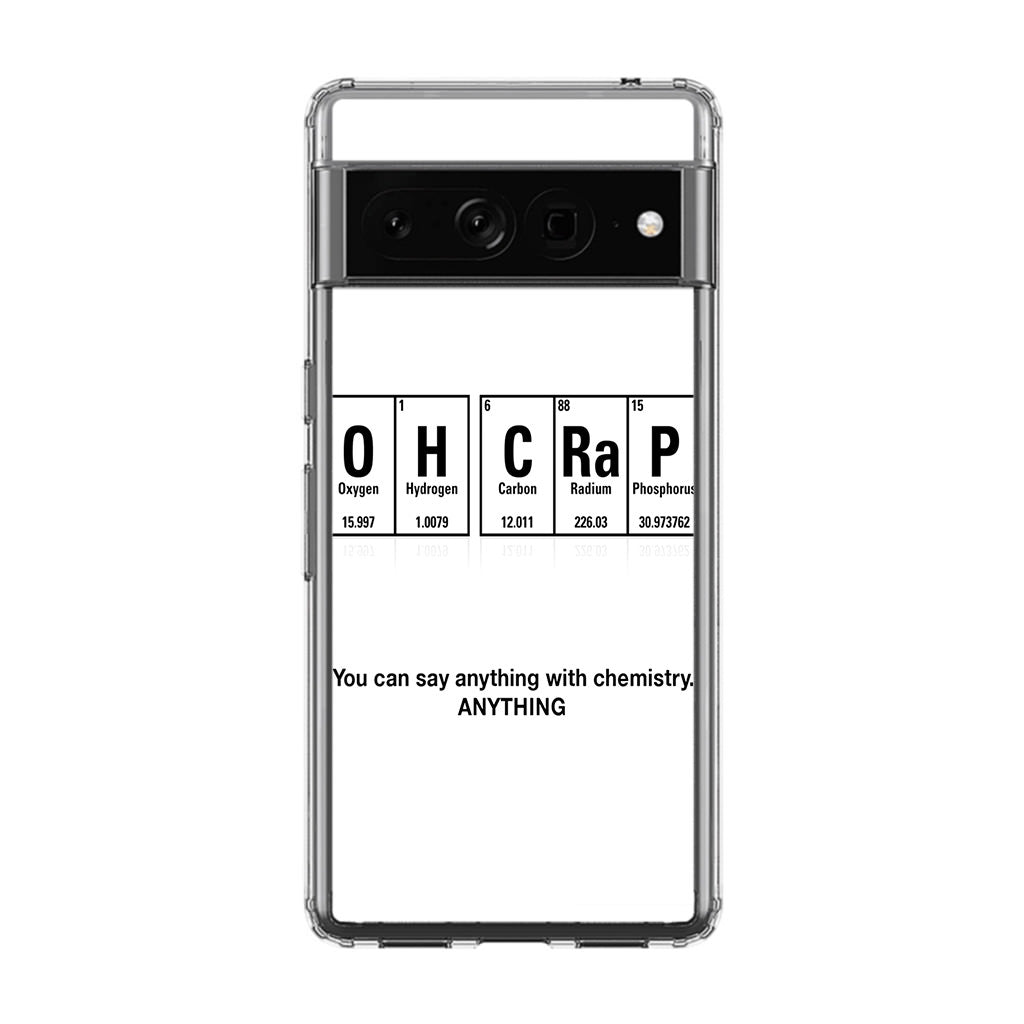 Humor Funny with Chemistry Google Pixel 7 Pro Case