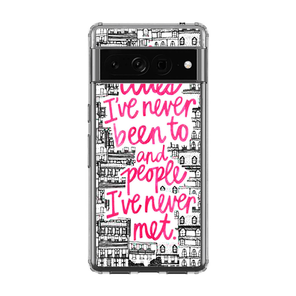 John Green Quotes I'm in Love With Cities Google Pixel 7 Pro Case