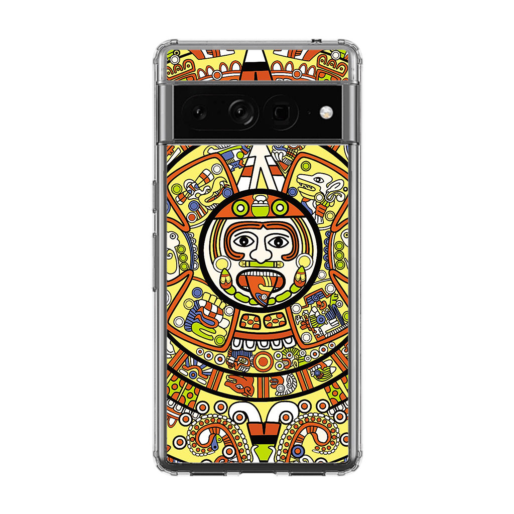 Mayan Calendar Google Pixel 7 Pro Case