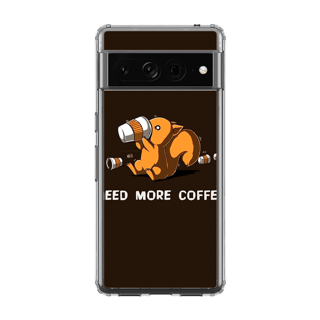 Need More Coffee Programmer Story Google Pixel 7 Pro Case