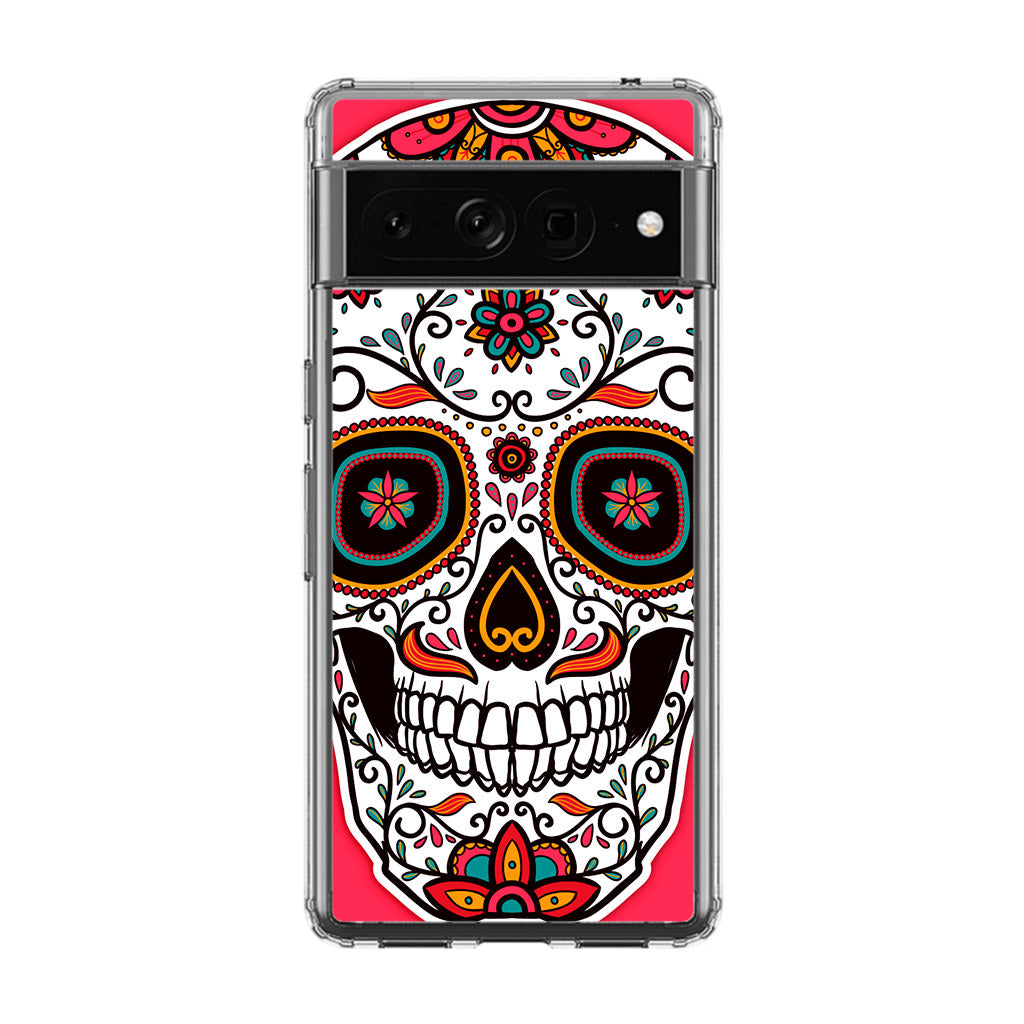 Pink Sugar Skull Google Pixel 7 Pro Case