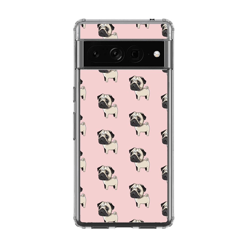 Pugs Pattern Google Pixel 7 Pro Case